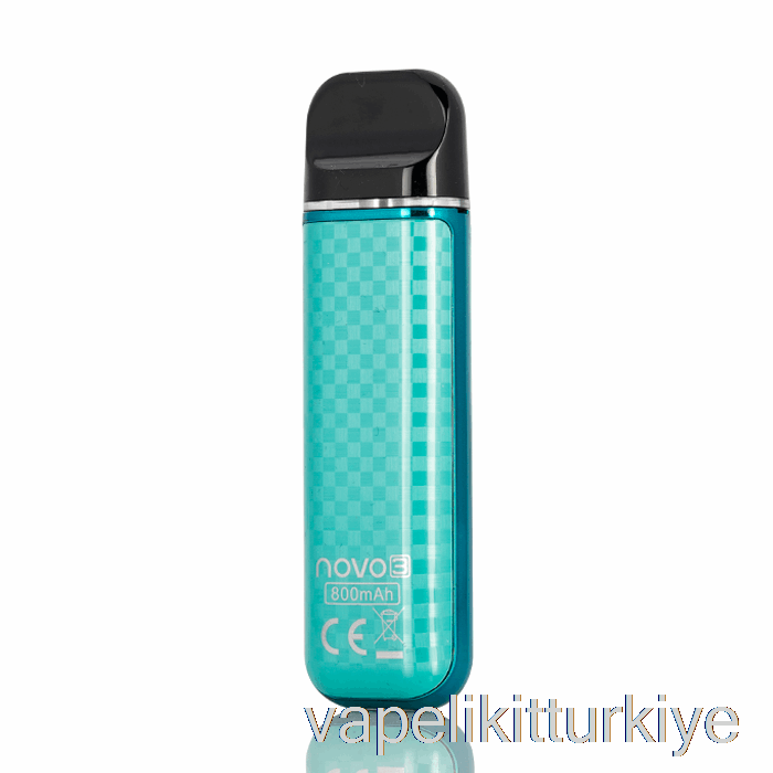 Vape Likit Smok Novo 3 25w Pod Sistemi Tavuskuşu Mavi Karbon Fiber